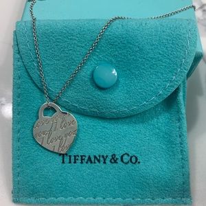 Tiffany & Co. “I love you” Necklace
